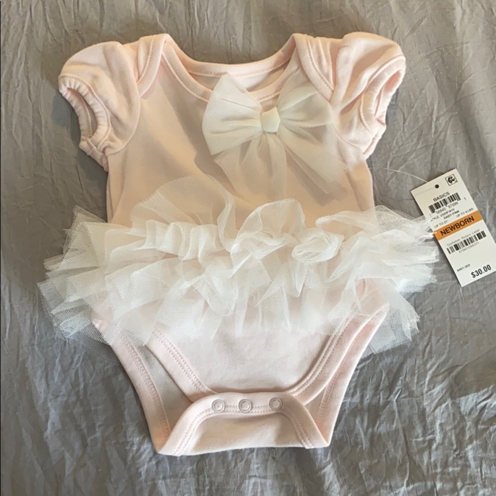 Tulle baby girl Onesie